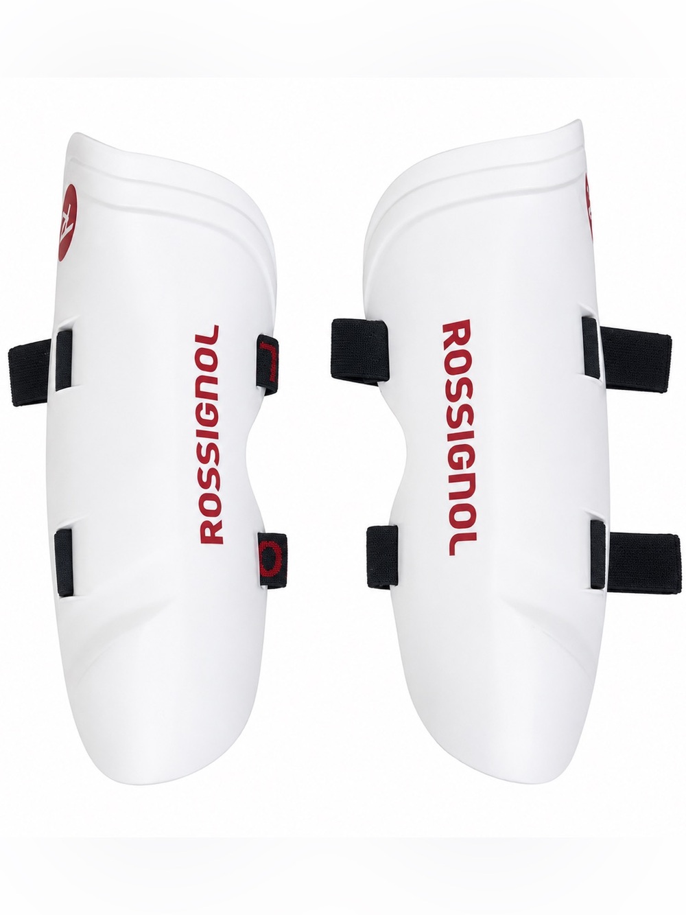 Rossignol Leg Protec JR Junior Slalom Ski Racing Shin Guards White 11”